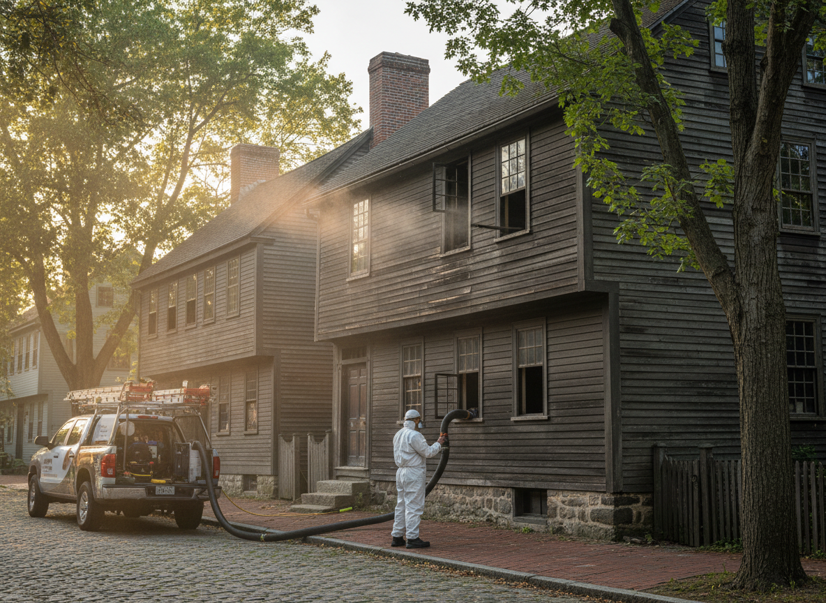 Removing Smoke Odor from Homes in Historic Saugus Neighborhoods