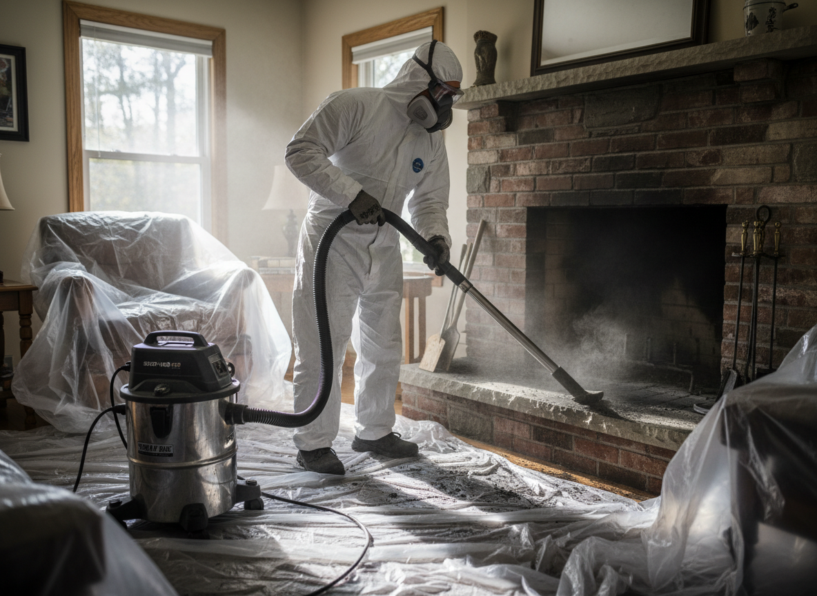 Soot removal in Saugus